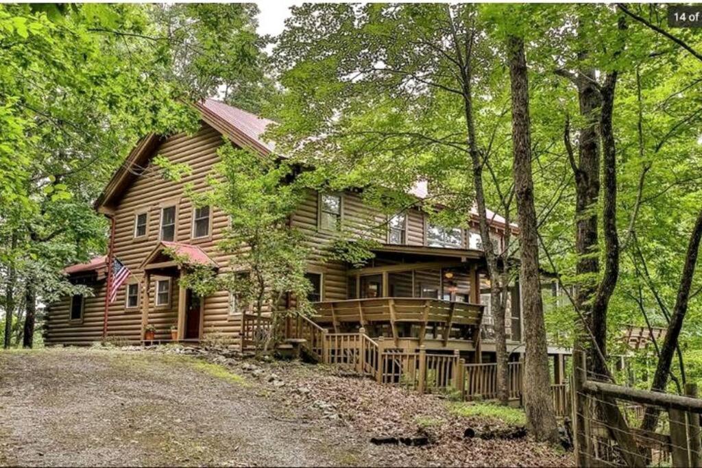 Willa Blue Ridge Bliss- Spacious Cabin, Pets, Hot Tub! Zewnętrze zdjęcie