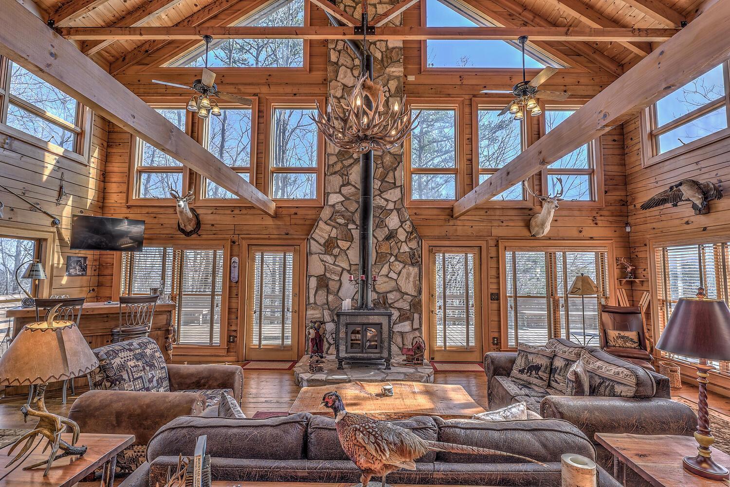 Blue Ridge Bliss- Spacious Cabin, Pets, Hot Tub! Zewnętrze zdjęcie